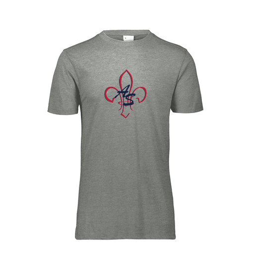 [3066.013.S-LOGO1] Youth Ultra-blend T-Shirt (Youth S, Gray, Logo 1)