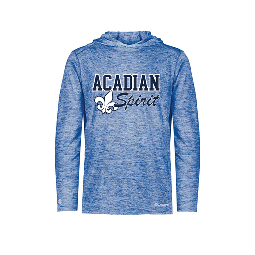 [FOLHCGRY-AS-LOGO2] Decker Men's Charge Hoodie (Adult S, Royal, Logo 2)