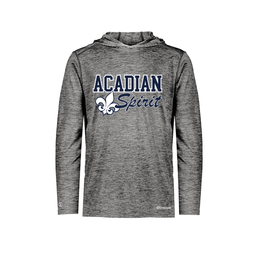 [FOLHCGBK-YS-LOGO2] Decker Youth Charge Hoodie (Youth S, Black, Logo 2)